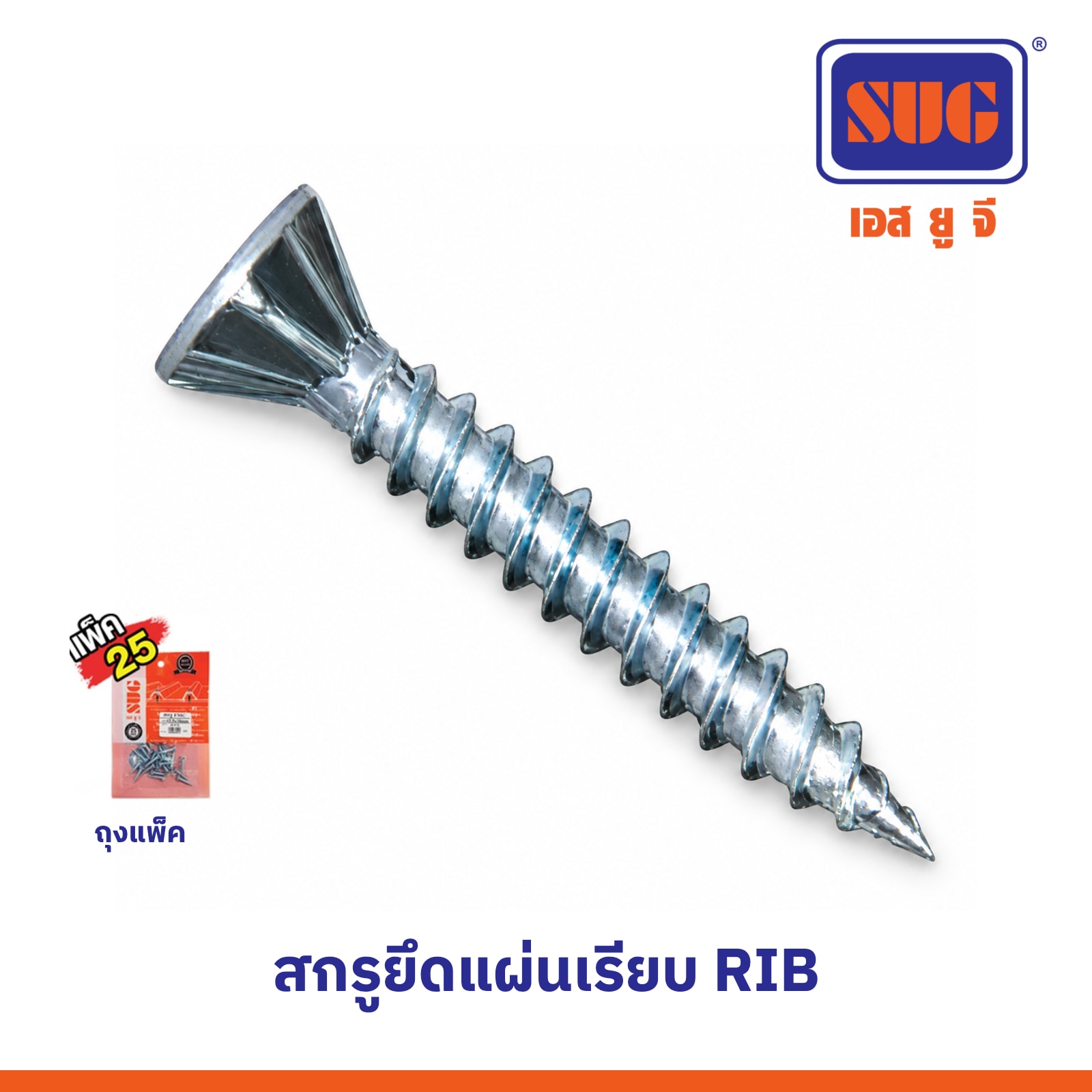 สกรูไดร์วอร์ RIB